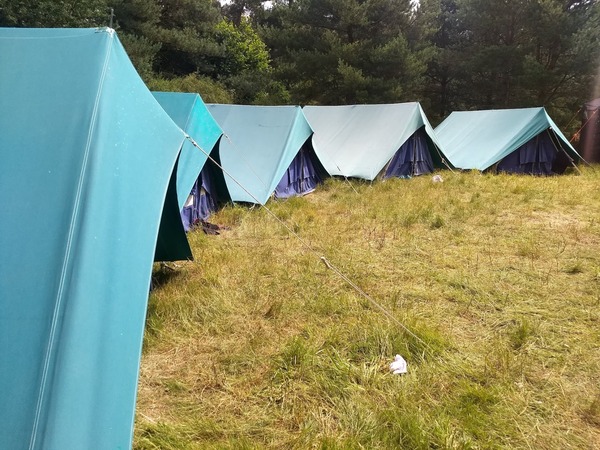 Zeltlager Impressionen: Schlafen im Zelt